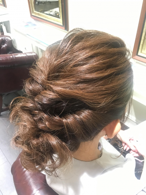 結婚式✳︎お呼ばれヘアセット