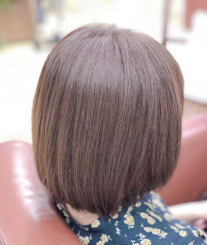 秋もバッサリヘアー